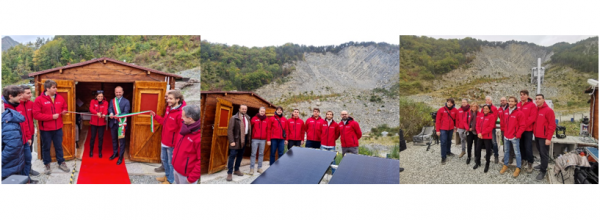 Inaugurazione del laboratorio naturale permanente di Poggio Baldi alla presenza della Magnifica Rettrice Antonella Polimeni e del sindaco di Santa Sofia (FC) Daniele Valbonesi