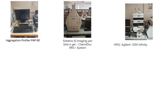 Alcuni strumenti del laboratorio