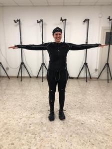 Rilevazione MoCap con tuta