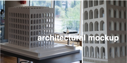 architectural mockup