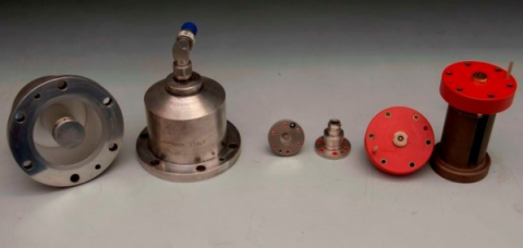 Flanged Coaxial Sample Holders