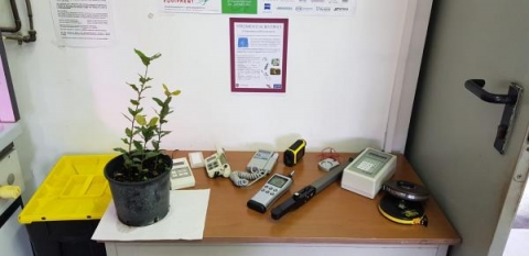 Leaf Canopy Analyzer, Termoigrometro, Termometro a IR, Telemetro laser, radiometro