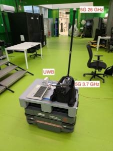 Set-up sperimentale per cattura dati 5G