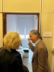 Stanza del laboratorio per la registrazione polisonnografica durante il sonno notturno